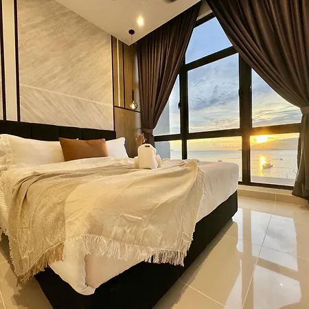 The Shore Cbd Kota Kinabalu By Laxzone Suite Exterior photo