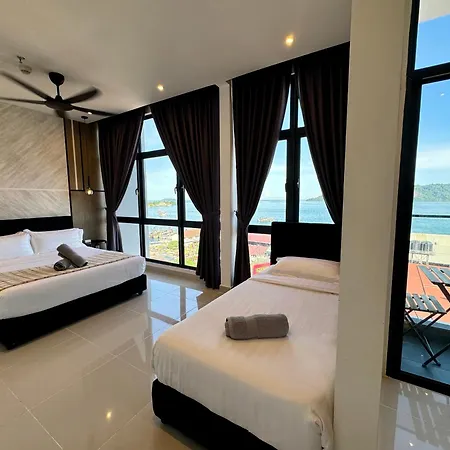 The Shore Cbd Kota Kinabalu By Laxzone Suite Exterior photo